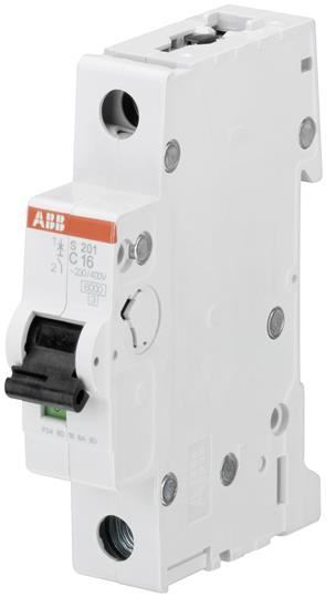 ABB S200 MCB 1 Pole C Curve 6kA 10A - ECS NZ