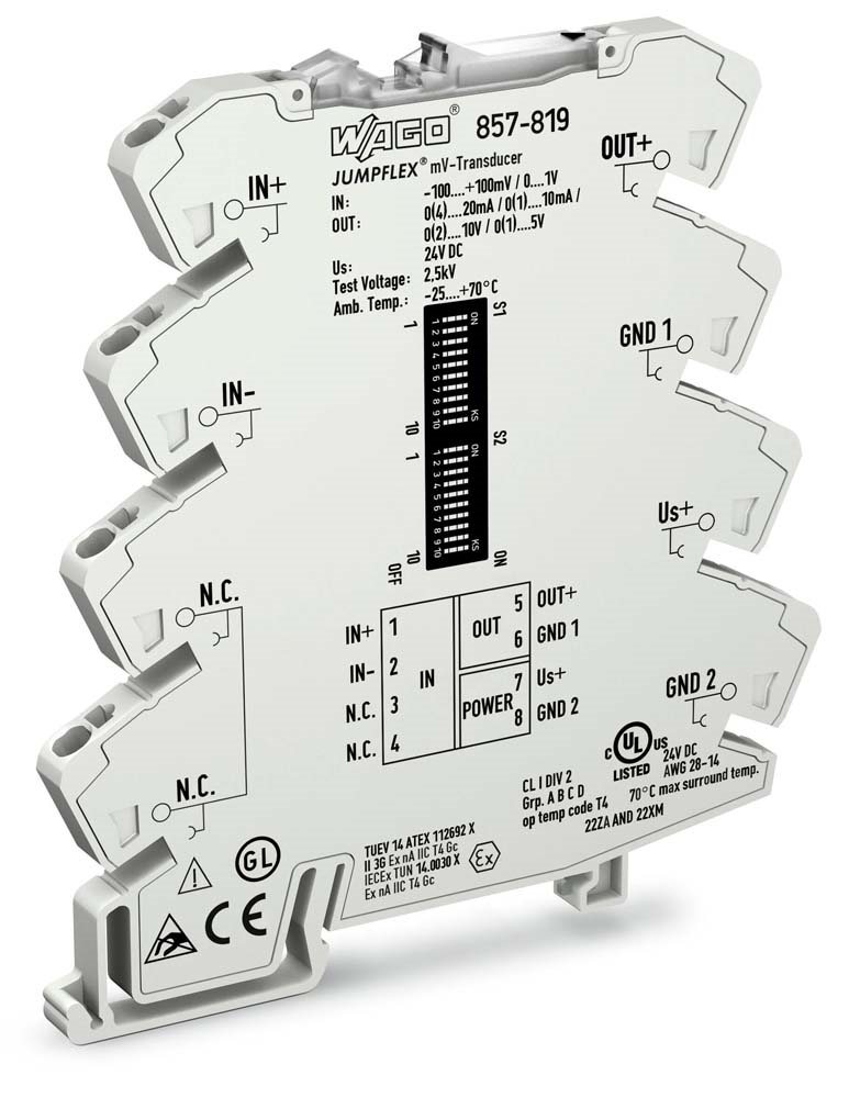 WAGO Voltage Signal Conditioner 857819 ECS NZ