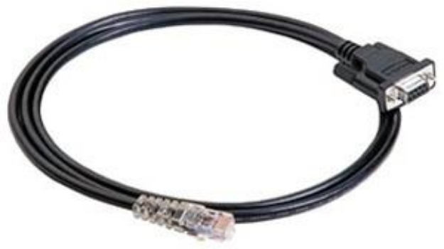 Picture of RJ45 to female DB9