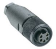 Picture of Female 5 pole DeviceNet (Thick cable)