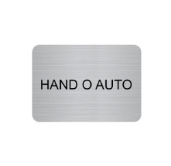 Show details for Label - HAND O AUTO