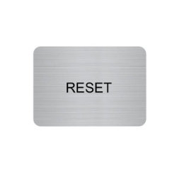 Show details for Label - RESET