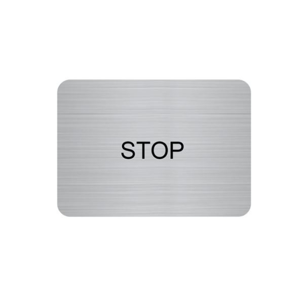 Picture of Label - STOP