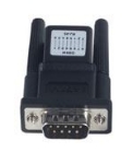 Picture of RJ45 to DB9 male adaptor