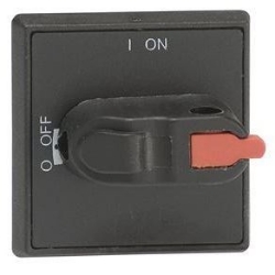 Show details for Black Selector Handle - 45mm - IP54