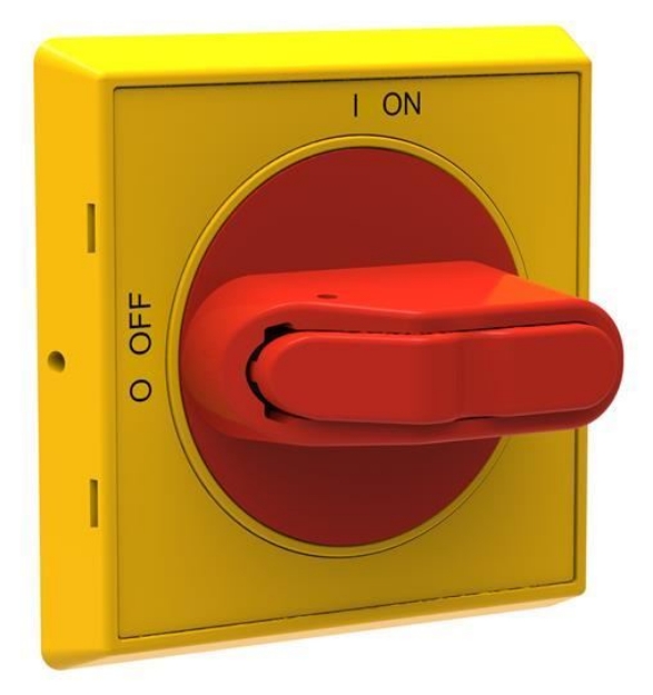 Picture of Yellow Selector Handle - 65mm - IP65