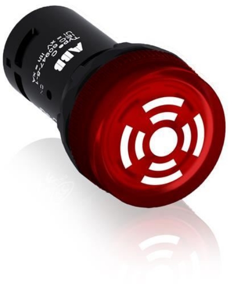 Picture of Illuminated Buzzer Red 24V AC/DC
