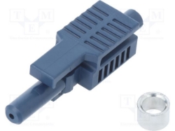 Show details for POF CONNECTOR HFBR4513 BL SIMPLEX /4PC