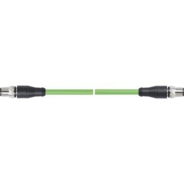Picture of ProfiNet Solid Patchcord M12S-M12S 1m