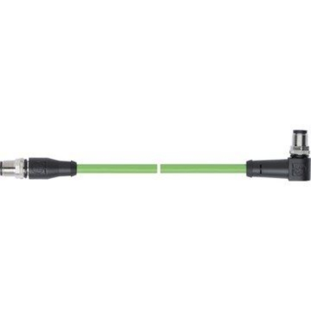 Picture of ProfiNet Solid Patchcord M12 Angled-M12S 3m
