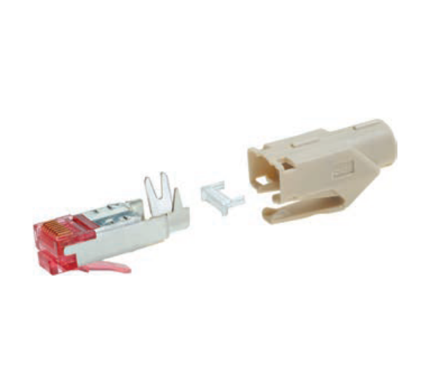 Picture of RJ45 CAT6 Connector Screened 