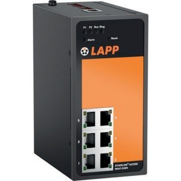 Picture of 6 Port Industrial Managed Ethernet Switch