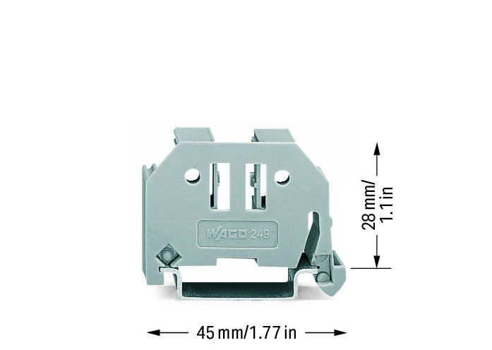 WAGO, 10MM SNAP ON END STOP, 249-117 - ECS NZ