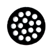 Picture of M50 Multi-hole Insert 11x8mm