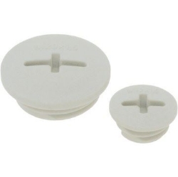 Show details for Blank Plug M20 Light Grey