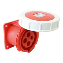 Show details for CEE Flanged Socket 32A 4p IP67