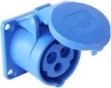Picture of CEE Flanged Socket Straight 16A 3P IP44/54