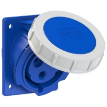 Show details for CEE Flanged Socket Sloping 32A 3p IP67