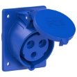 Picture of CEE Flanged Socket Sloping 32A 3p IP44