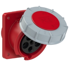 Show details for CEE Flanged Socket Sloping 63A 5P IP67