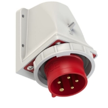 Show details for CEE Wall Mounted Plug 16A 5p IP67
