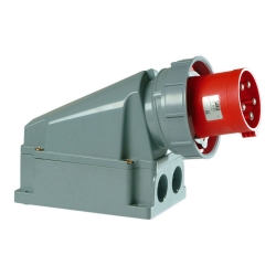 Show details for CEE Wall Mounted Plug 63A 5p IP67
