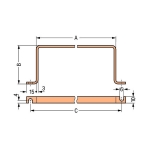 Picture of U-Shaped Busbar 63x60mm