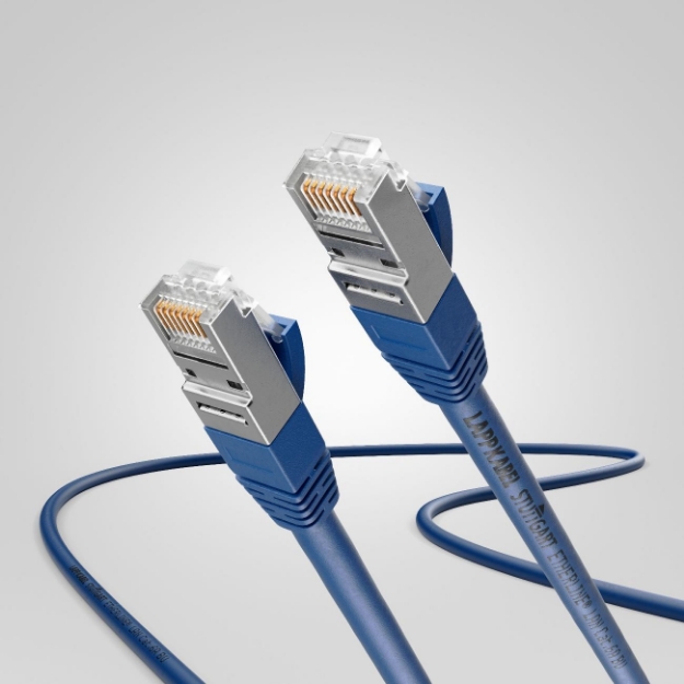 Picture of Shielded Patchcord Cat.6 1M Blue