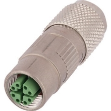 Show details for CONNECTOR (M12 X) SOCKET