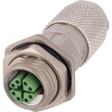 Show details for CONNECTOR (M12 X) SOCKET WALL