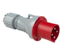 Show details for CEE 4pole 63A Plug 6h IP44