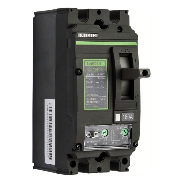 Picture of Noark MCCB 2P 500Vdc 80A
