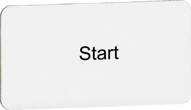 Picture of Pushbutton Label - Start