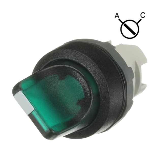 Picture of 2 Position Illuminated Switch - Green
