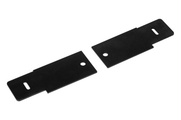 Picture of ALU-LINE Mounting plates 19" rack - Black