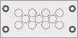 Picture of Cable Entry Membrane Plate 11 Hole Grey