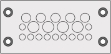 Picture of Cable Entry Membrane Plate 20 Hole Grey