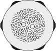 Picture of Cable Entry Round Plate 78 Hole