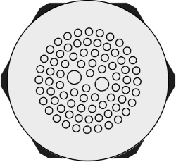 Show details for Cable Entry Round Plate 78 Hole