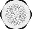 Picture of Cable Entry Round Plate 35 Hole