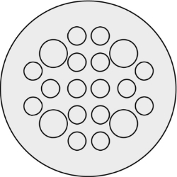 Show details for Snap-In Round Plate 20 Hole