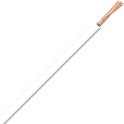 Show details for HOOK-UP WIRE 1x0.25 WH