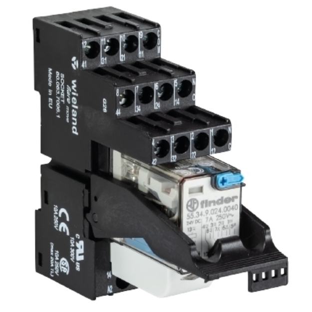 Picture of Relay - 24Vdc - 4 x 7A