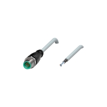 Show details for Cable connector, shielded V15S-G-5M-PUR-ABG