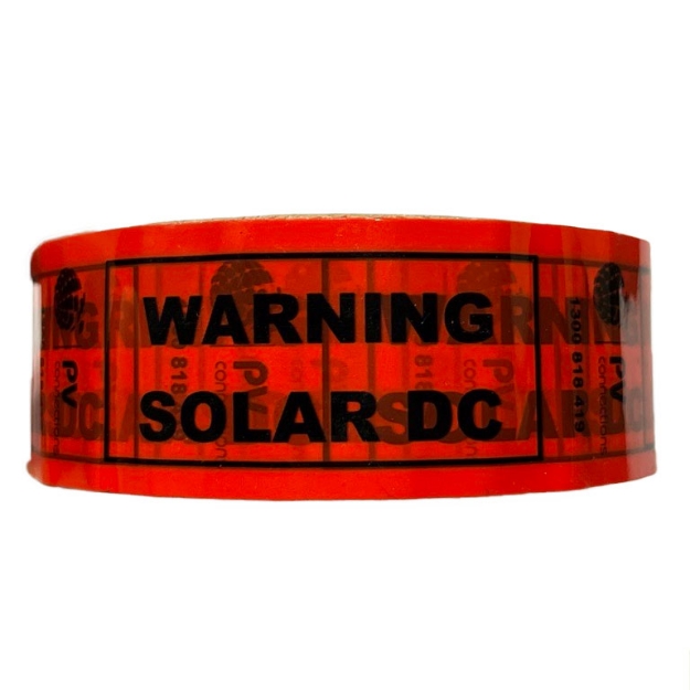 Picture of DC Adhesive Warning Tape 50mtr Roll