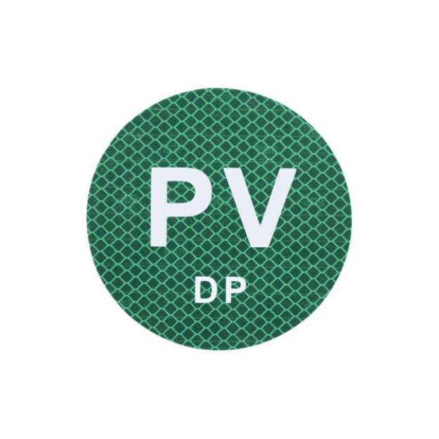 Picture of PV DP Round Hardback Label 100mm