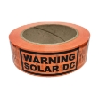 Picture of Warning Solar DC Perforated Sticker Roll 38mm x 100mm x 50m