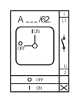 Picture of On-Off Cam Switch 4 hole 1P 25A