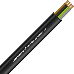 Show details for Flat Rubber Crane Cable 4G16