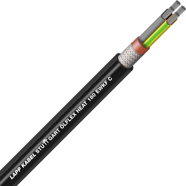 Picture of Screened +180°C Silicone Cable 4G4